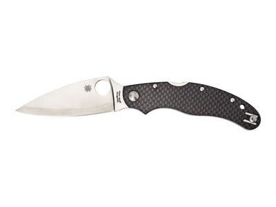 Spyderco Caly 3.5 Carbon Fiber ZDP189 Plain C144CFPE