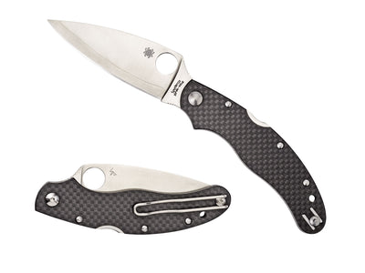 Spyderco Caly 3.5 Carbon Fiber ZDP189 Plain C144CFPE - foto 2