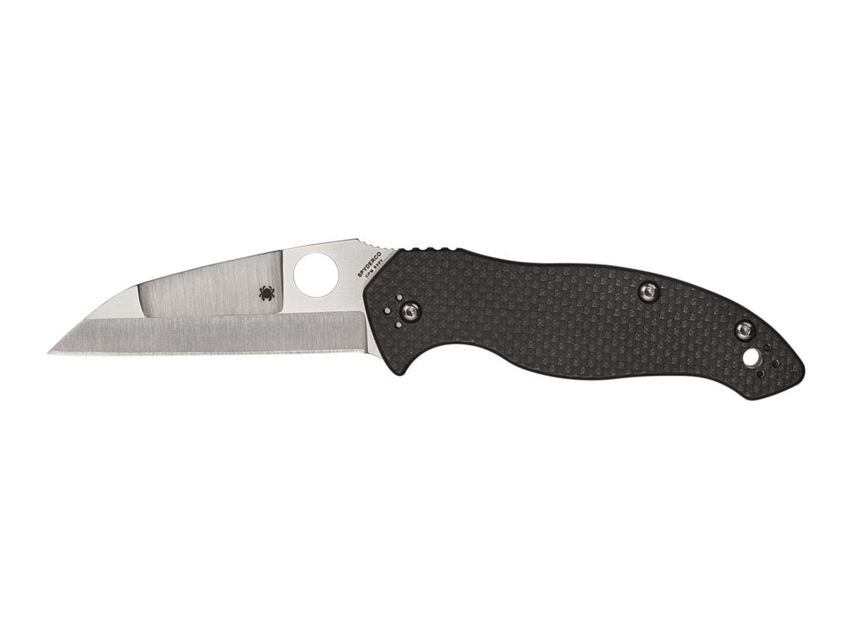 Spyderco Canis C248CFP lama Wharncliffe CPM S30V, manico fibra di carbonio