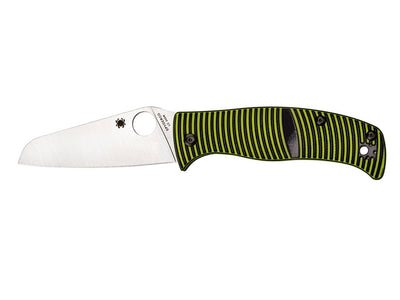 Spyderco Caribbean C217GPSF lama sheepfoot LC200N anticorrosione, manico G-10 multicolore