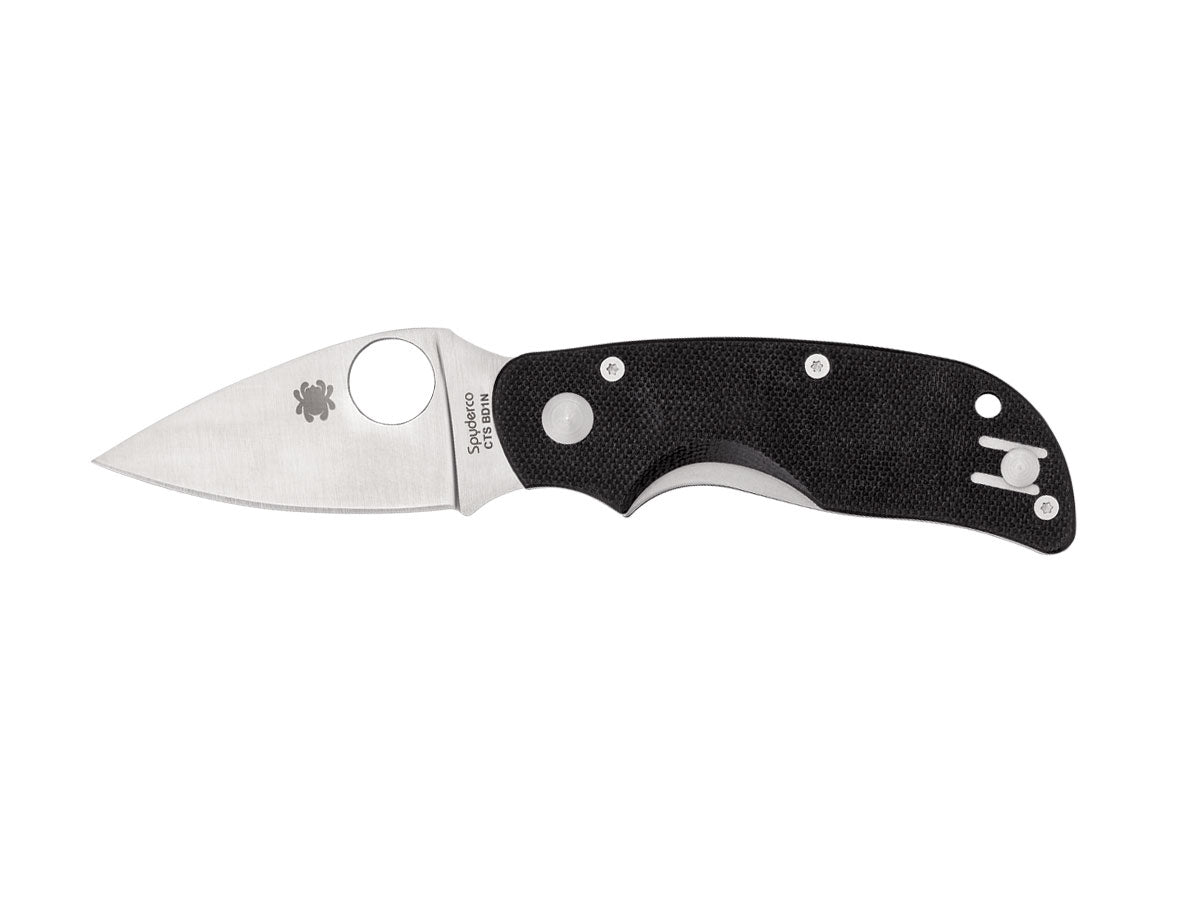 Spyderco Cat C129GP lama 440C 6,2 cm, manico G-10 nero, totale 15,1 cm