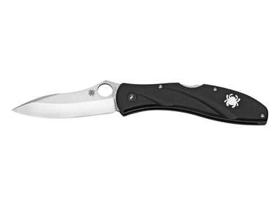 Spyderco Centofante 3 C66PBK3 lama VG-10 hollow grind jimping manico FRN sottile clip acciaio - vista principale