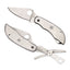 Spyderco ClipiTool C169P lama non bloccabile acciaio inossidabile, forbici integrate, clip tascabile