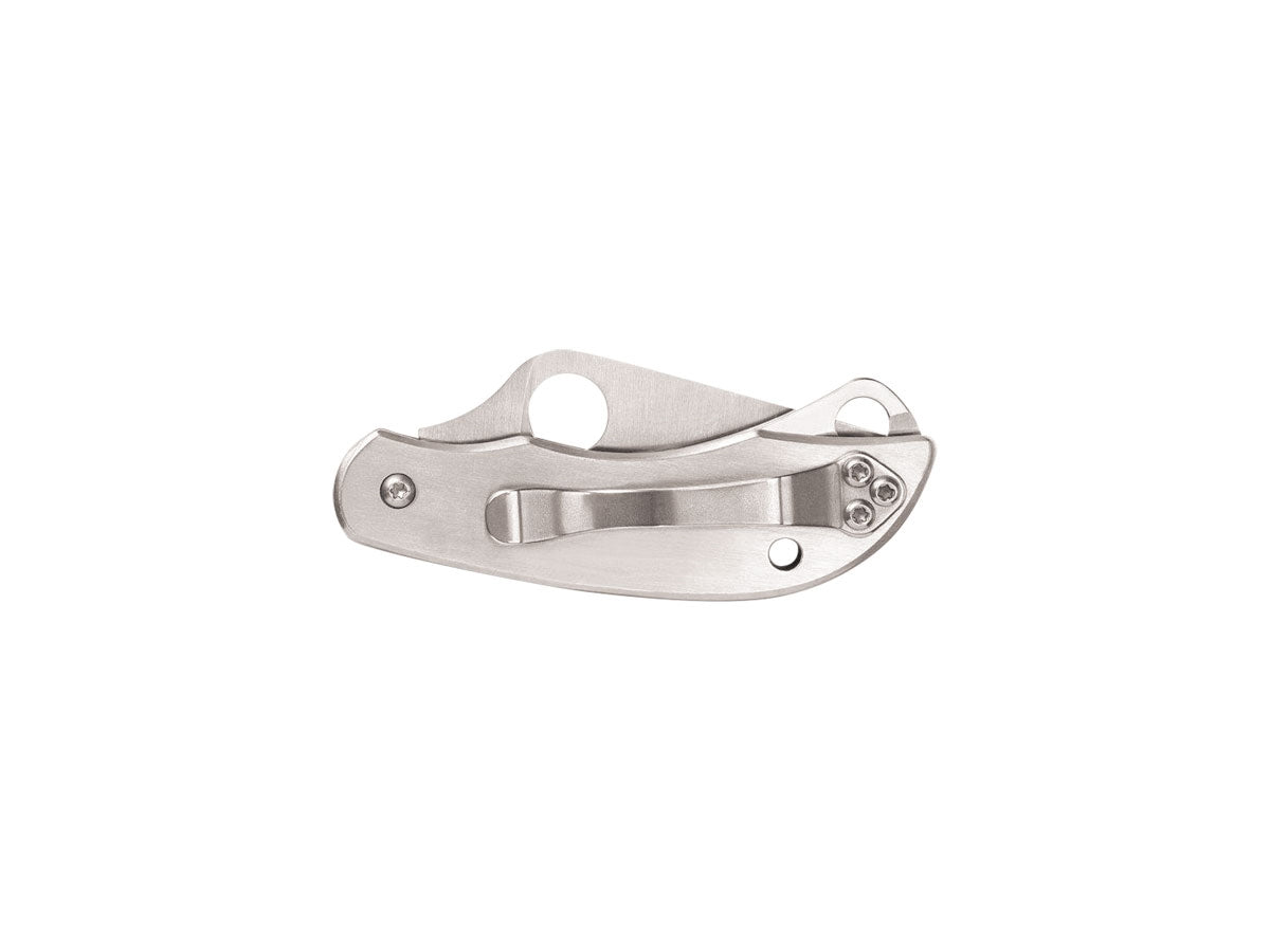 Spyderco ClipiTool C169P dettaglio forbici integrate e lama primaria acciaio inossidabile