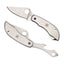 Spyderco ClipiTool C175P lama non bloccabile, cacciavite e apribottiglie integrati, clip acciaio