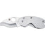 Spyderco Cricket C29P lama VG-10 a S rovesciata PlainEdge, manico acciaio, Reeve Integral Lock
