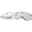 Spyderco Cricket C29S lama VG-10 a S rovesciata seghettata, manico acciaio, Reeve Integral Lock