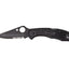 Spyderco Delica 4 C11PSBBK lama combo nera VG-10 7,3 cm, manico FRN nero
