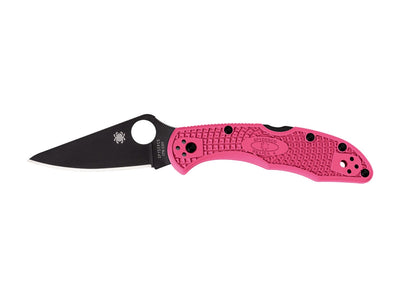 Spyderco Delica 4 C11FPPNS30VBK lama nera rivestita TiCN CPM S30V, manico FRN rosa