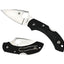 Spyderco Dragonfly 2 C28PBK2 dettaglio lama VG-10 e manico FRN nero Made in Japan