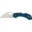 Spyderco Dragonfly 2 C28FP2WK390 lama Wharncliffe K390 filo dritto, manico FRN blu