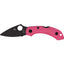 Spyderco Dragonfly 2 Frn Pink Plain Black Blade S30V C28FPPNS30VBK2