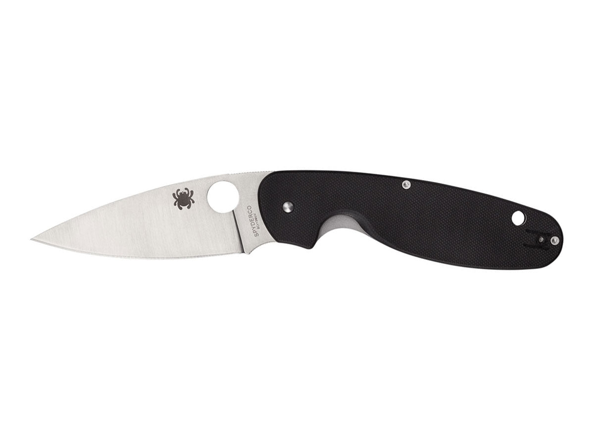 Spyderco Emphasis C245GP lama 8Cr13MoV piatta, manico G-10, foderi acciaio scheletrati