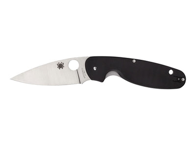 Spyderco Emphasis C245GP lama 8Cr13MoV piatta, manico G-10, foderi acciaio scheletrati