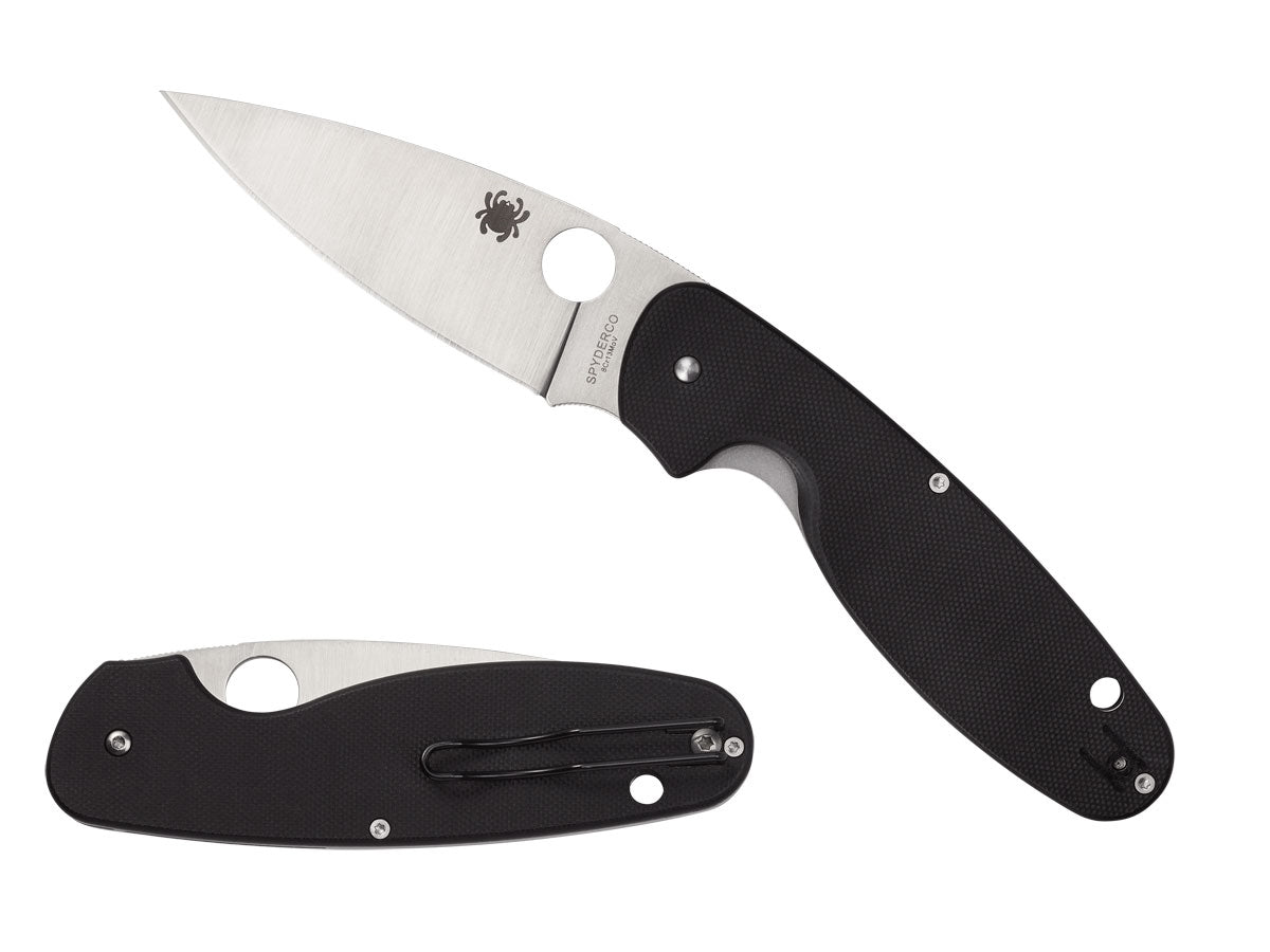 Spyderco Emphasis C245GP Liner Lock, clip a filo profondo, Made in China