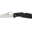 Spyderco Endela C243PBK lama VG-10 piatta, Round Hole ambidestra, manico FRN nero
