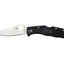 Spyderco Endela C243SBK lama VG-10 seghettata piatta, manico FRN nero