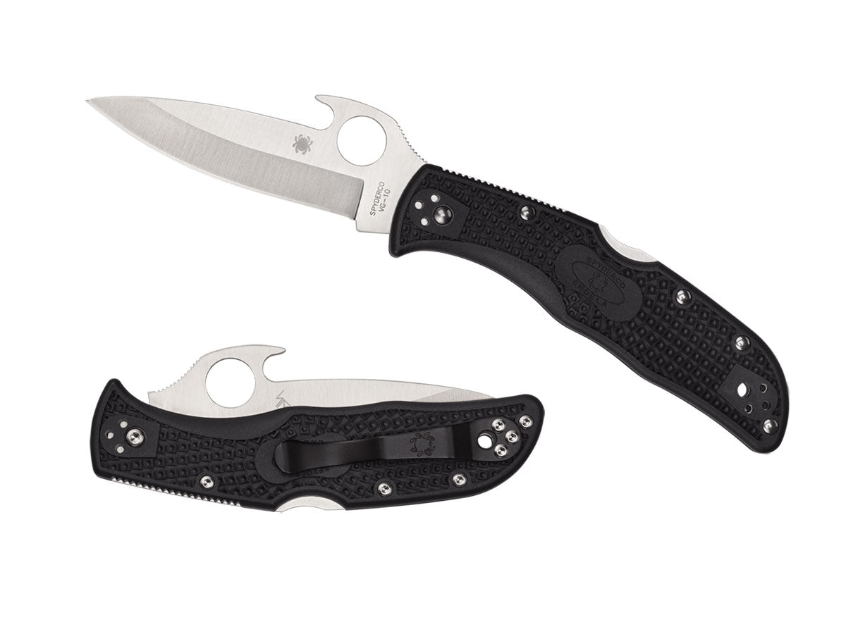 Spyderco Endela C243PGYW fodere acciaio scheletrate, Back Lock, Made in Japan