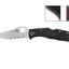 Spyderco Endela Thin Red Line C243FPSBKRD lama VG-10 piatta, incisione Save and Serve