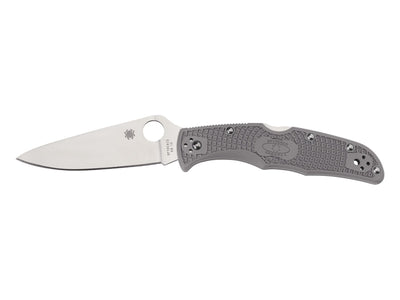 Spyderco Endura 4 C10FPGY lama VG-10 piatta 9,6 cm, manico FRN grigio, totale 22,2 cm