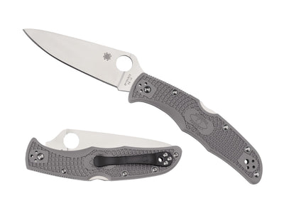 Spyderco Endura 4 C10FPGY 96 gr, Back Lock, clip 4 posizioni, Made in Japan