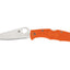 Spyderco Endura 4 C10FPOR lama VG-10 piatta 9,6 cm, manico FRN arancione, totale 22,2 cm