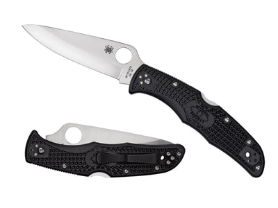 Spyderco Endura 4 C10PBK 103 gr, Back Lock, clip 4 posizioni, Made in Japan