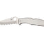 Spyderco Endura 4 C10S lama VG-10 seghettata 9,8 cm, manico acciaio