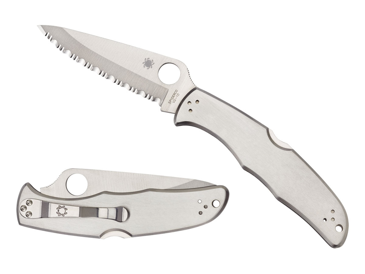 Spyderco Endura 4 C10S 159 gr, Back Lock, clip 4 posizioni, Made in Japan
