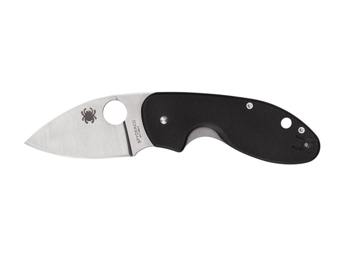 Spyderco Insistent C246GP lama 8Cr13MoV piatta, manico G-10, versione compatta Efficient