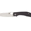 Spyderco Kapara C241CFP lama CPM S30V piatta, manico fibra di carbonio, backspacer rosso