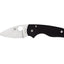 Spyderco Lil' Native C230GP lama CPM S30V 2,5 pollici flat grind con choil, guancette G-10 nere