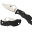 Spyderco Manbug MBKP dettaglio lama VG-10 e manico FRN nero portachiavi