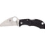 Spyderco Manbug MBKWP lama Wharncliffe VG-10 filo dritto piatto, FRN nero, Back Lock