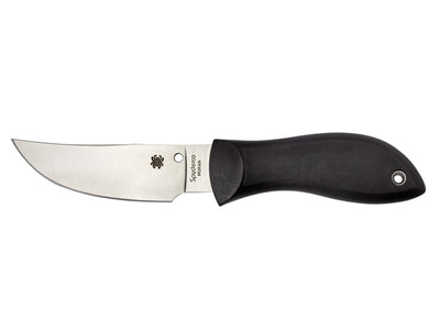 Spyderco Moran FB01P collaborazione Bill Moran, lama piatta stile Bowie rovesciata, FRN e Kraton