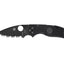 Spyderco Native 5 Frn Black Blade Serrated C41SBBK5
