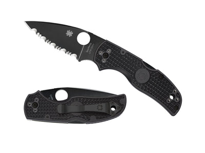 Spyderco Native 5 Frn Black Blade Serrated C41SBBK5 - foto 2