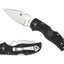 Spyderco Native 5 C41PBK5 dettaglio manico FRN nero Lightweight e meccanismo Back Lock