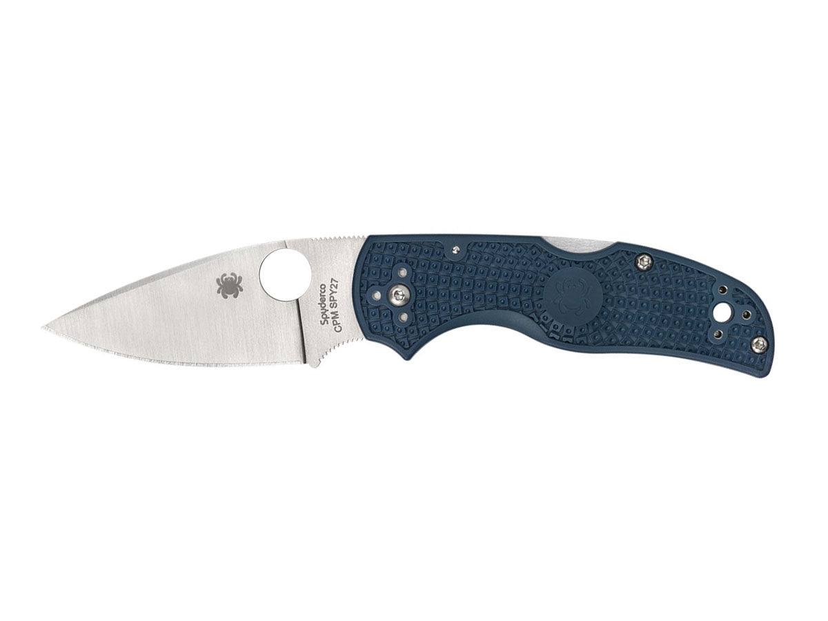 Spyderco Native 5 C41PCBL5 lama CPM SPY27 vanadio molibdeno niobio cobalto manico FRN blu - vista principale