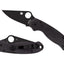 Spyderco Para 3 C223GPBK dettaglio rivestimento DLC Diamond Like Carbon su lama CPM S45VN