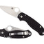 Spyderco Para 3 C223GP dettaglio lama CPM S45VN e meccanismo Compression Lock