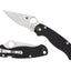 Spyderco Para Military 2 C81GP2 dettaglio lama CPM-S45VN e meccanismo Compression Lock