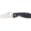 Spyderco Polestar C220GPGY lama a foglia CTS BD1 americana piatta, manico G-10 grigio