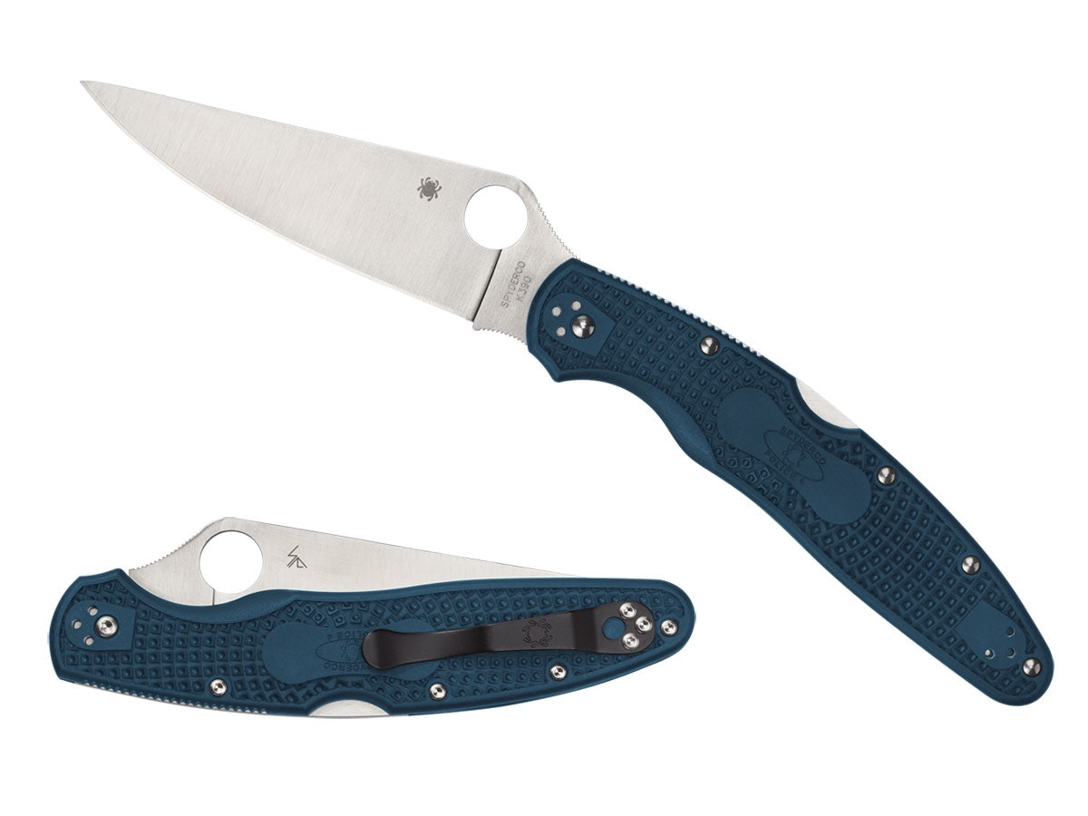 Spyderco Police 4 C07FP4K390 Back Lock, apertura ambidestra, Made in Japan