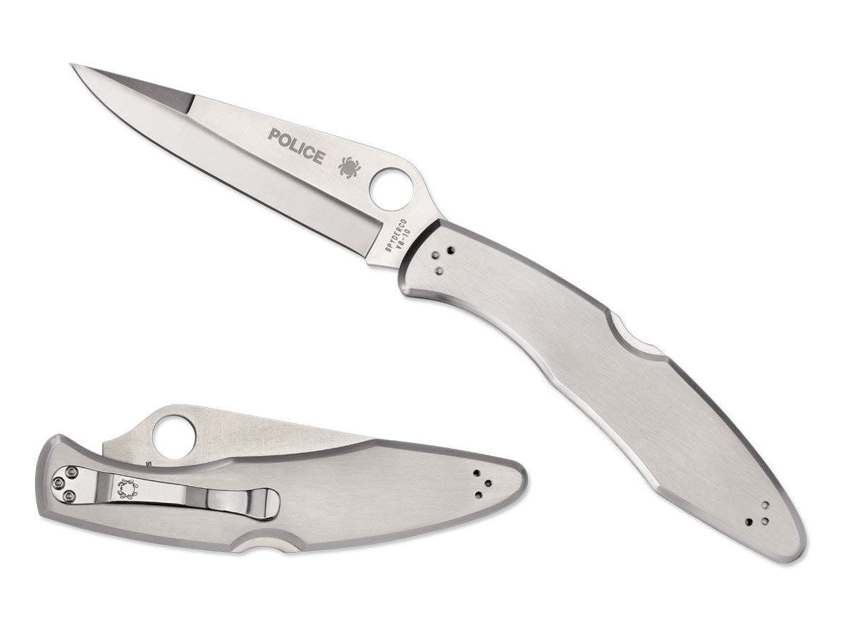 Spyderco Police C07P 159 gr, Back Lock, clip Tip-Up/Down ambidestra, Made in Japan