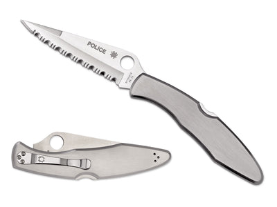 Spyderco Police C07S 159 gr, Back Lock, clip Tip-Up/Down ambidestra, Made in Japan
