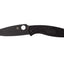 Spyderco Resilience C142PBBK manico FRN nero, lama 8Cr13MoV rivestimento ossido nero