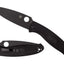 Spyderco Resilience C142PBBK Liner Lock, hardware rivestito nero, Made in China