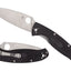 Spyderco Resilience C142PBK Liner Lock, clip 4 posizioni ambidestra, Made in China