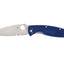 Spyderco Resilience C142PSBL manico FRN blu, lama combo CPM S35VN americana